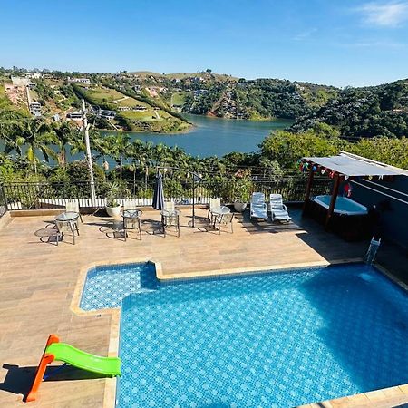 Chacara Gama Em Condominio Igarata-Sp - Jacuzzi Com Hidromassagem, Piscina E Sauna Extérieur photo