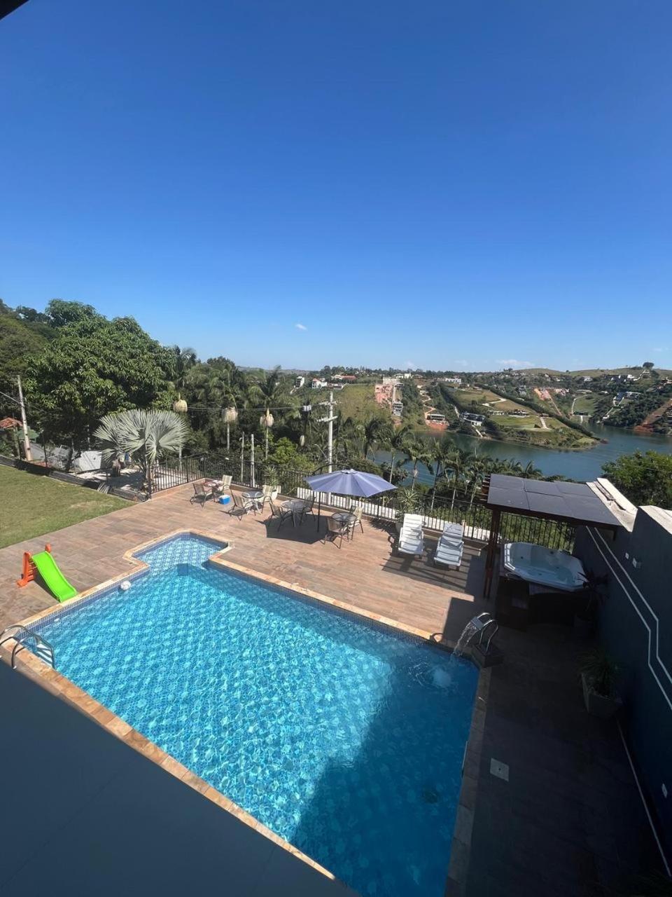 Chacara Gama Em Condominio Igarata-Sp - Jacuzzi Com Hidromassagem, Piscina E Sauna Extérieur photo